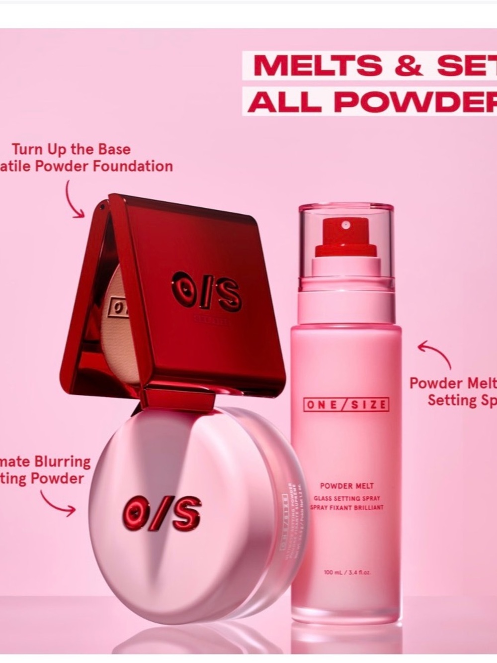 ONE/SIZE Powder Melt Glass Setting Spray - 100ml BRAND NEW - Picture 10 of 10